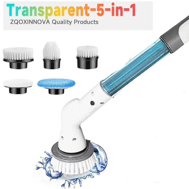 Electric Cleaning Brush – Rechargeable Spin Scrubber