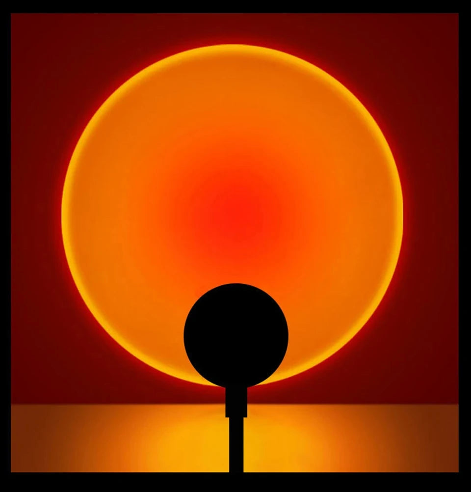 Sunset Projection Lamp – Aesthetic LED Room Decor Light