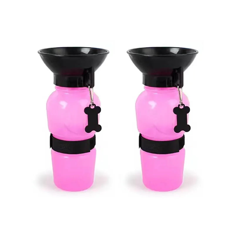 Portable Pet Water Bottle – Leakproof Dog Travel Water Dispenser (500ml)