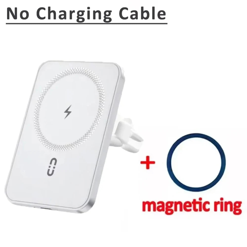 30W Magnetic Wireless Car Charger – Fast Charging Phone Mount