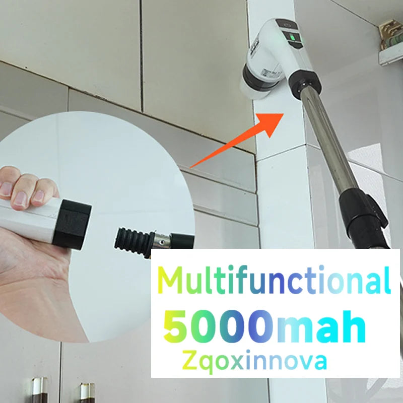 Electric Cleaning Brush – Rechargeable Spin Scrubber