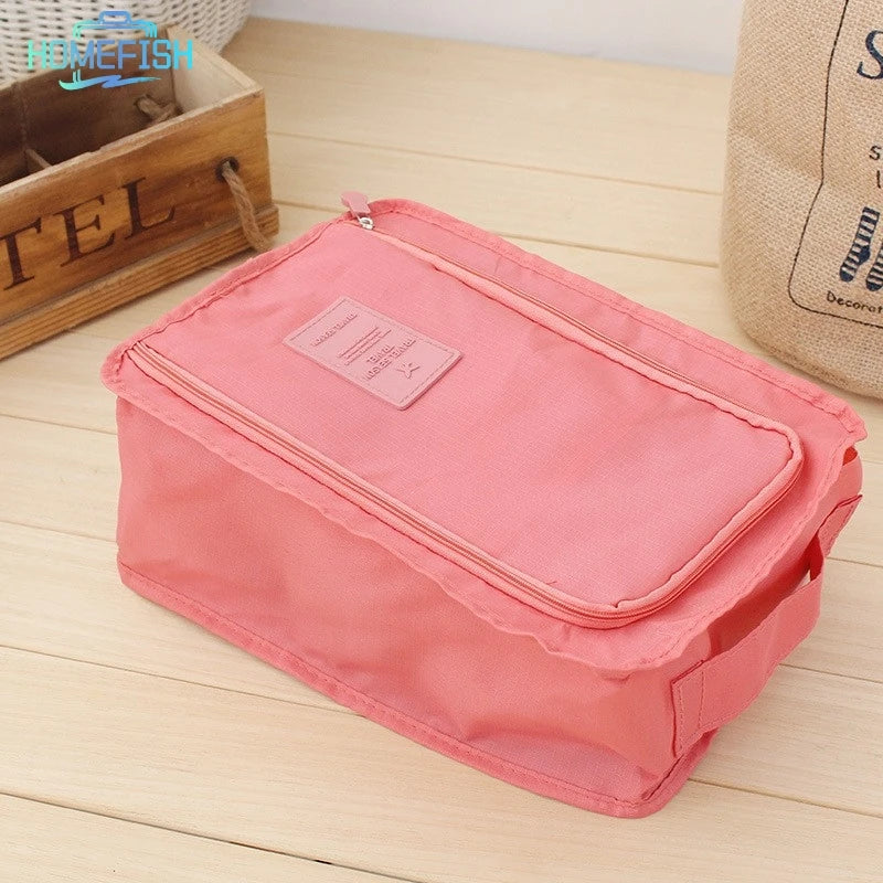 Travel Shoe Storage Bag – Waterproof Luggage Shoe Organizer